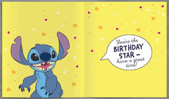 Disney Stitch Girl 6th Birthday Card