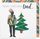 UK Greetings Kindred x Afrotouch - Dad Christmas Card
