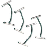 Send It By Treasury Tags 101mm Green Plastic Ends Pack of 100