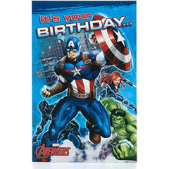 Marvel The Avengers Pop-Up Design Birthday Card