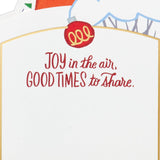 3D Pop Up Peanuts Comics Christmas Card