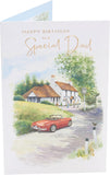 UK Greetings Birthday Card for Dad - Sports Car & Pub Design - Thinking of You Range