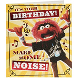 The Muppets Animal Design Birthday Card