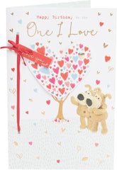 Boofle Birthday Card for The One I Love - Cute Design