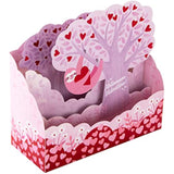 Hallmark 3D Pop-Up Valentine's Day Card - We Found Each Other Musical Design,Pink & White,25565245