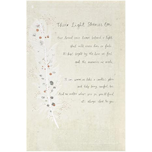 Sympathy Sorry for Your Loss Thinking of You Condolence Inspirational Card