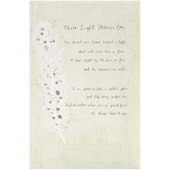 Sympathy Sorry for Your Loss Thinking of You Condolence Inspirational Card