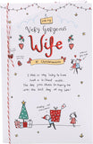 Christmas Card for Wife - Sketch Design