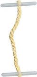 Send It By Treasury Tags 51mm Yellow Plastic Ends Pack of 100