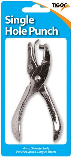 2 x Metal One Hole Single Punch