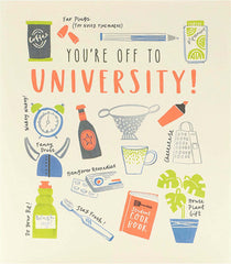 You're Off to University Card