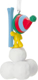 Woodstock Hanging Ornament – PEANUTS Resin Christmas Tree Decoration