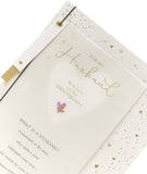 Beautiful Design Husband Anniversary Card With Sentimental Message