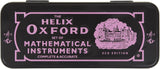 Helix Oxford Eco Maths Set – Pink, 9-Piece Sustainable Geometry Tools for School