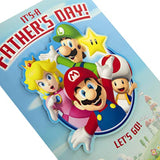 Hallmark Father's Day Card - Fun Super-Mario Design