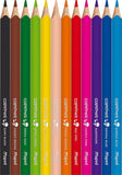 COLOR’PEPS My First Jumbo Colouring Pencils – Pack of 12 | Easy-Grip Pencils for Toddlers & Kids