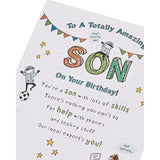 Sentimental Design Son Birthday Card