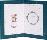 Boofle Embellished Extra-Special Mum & Dad Cute Christmas Greeting Card