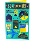 Son 18th Birthday Card - 18th Birthday Card Male - Funny 18th Birthday Card
