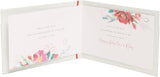 UK Greetings Valentine's Day Card For Wife - Pink Floral Design
