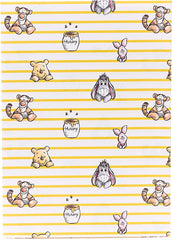 Disney Winnie The Pooh Gift Wrapping Paper 2 Sheets & 2 Tags