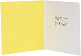 UK Greetings 70th Birthday Card for Him/Her/Friend - Blue Design