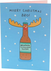 Brewdolph. Reindeer drinking beer-Brother (60)