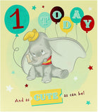 Disney Dumbo 1 Today Birthday Card