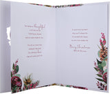 Hallmark Boxed Christmas Card for One I Love - Traditional Heart and Verse Design, 25575200, Multicoloured