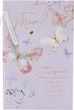 Delicate Butterflies Design Mum Birthday Card