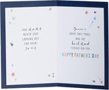 UK Greetings Father's Day Card from Your Son - Stars Design