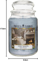 Cosy Nights Large Jar Candle