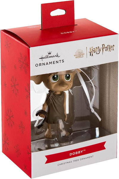 Hallmark Harry Potter Dobby the Elf Christmas Ornament, Harry Potter Decoration, Christmas Hanging Ornament, Gifts for Christmas