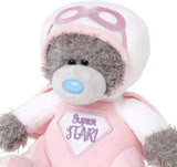 Tatty Teddy Bear Pink Super Star Superhero