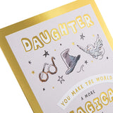 Warner Brother Harry Potter Magical Daughter Birthday Card
