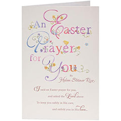 An Easter Prayer for You Sentimental Message Finished Easter Card