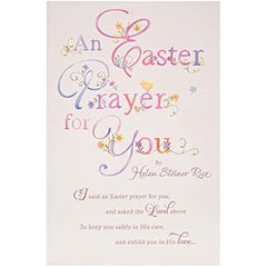 An Easter Prayer for You Sentimental Message Finished Easter Card