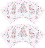 Multipack of 10 Greeting Cards Blank Inside for All Occasions