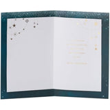 UK Greetings Christmas Card for the Special Man in My Life - Gold Lettering Design,Multi,165 mm x 254 mm