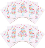 Multipack of 10 Greeting Cards Blank Inside for All Occasions