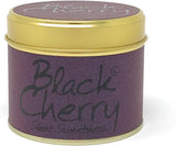 Black Cherry Scented Tin Candle