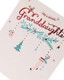 Special Granddaughter Christmas Card