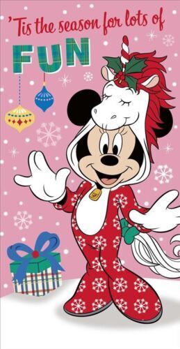 Disney Minnie Mouse Christmas Money Wallet Card