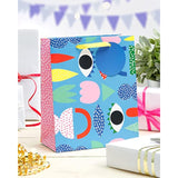 UK Greetings Medium Gift Bag for Her/Friend - Pop Art Design
