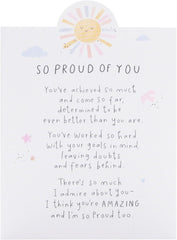 Heartfelt Design So Proud of You Card