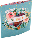 Someone Special - Die Cut Floral Design Card
