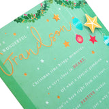 Christmas Card for Grandson – Classic Design with a Heartfelt Message