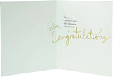 Elegant Foil and Embossed Finish Graduation Card