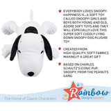 Peanuts Snoopy Cuddly Lying Down Soft Toy