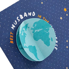 Hallmark Large Father's Day Card - Contemporary Universe Design